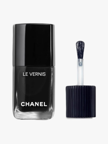 Chanel Le Vernis Longwear Nail Colour in branded component on a light gray background